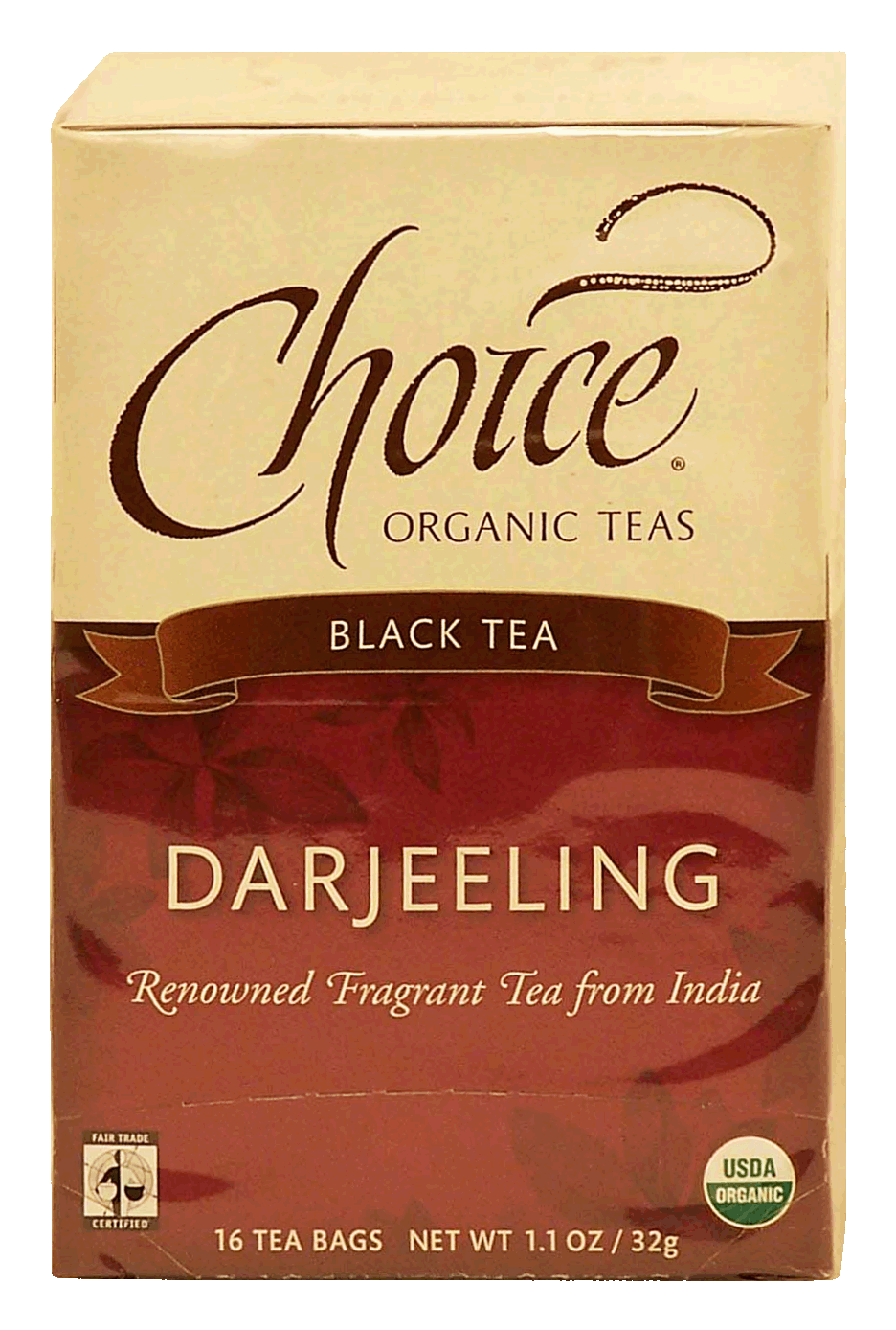 Choice  darjeeling organic black tea, 16-bags Full-Size Picture